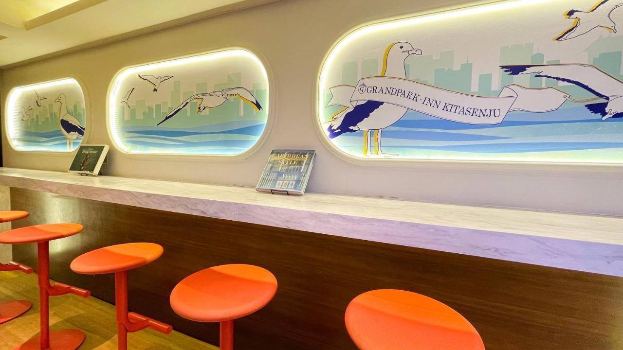 Spa&Capsule Hotel Grandpark Inn Kitasenju Tokio Zewnętrze zdjęcie