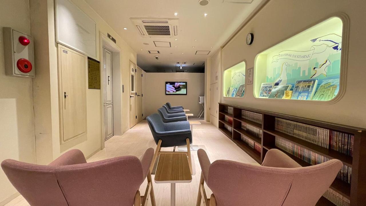 Spa&Capsule Hotel Grandpark Inn Kitasenju Tokio Zewnętrze zdjęcie